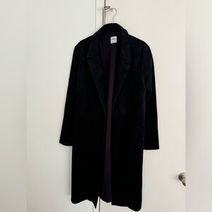 Suede Black Coat
